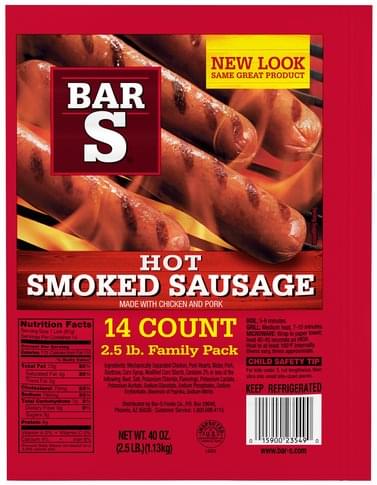 bar s hot dogs nutrition bar s hot dogs nutrition