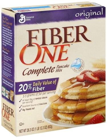 Fiber One Complete, Original Pancake Mix - 28.3 oz