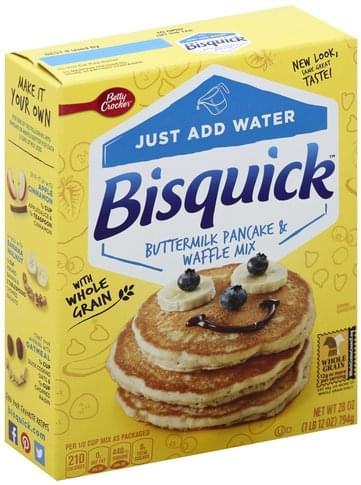 Bisquick pancake nutrition label