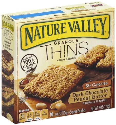 nature valley granola thins dark chocolate