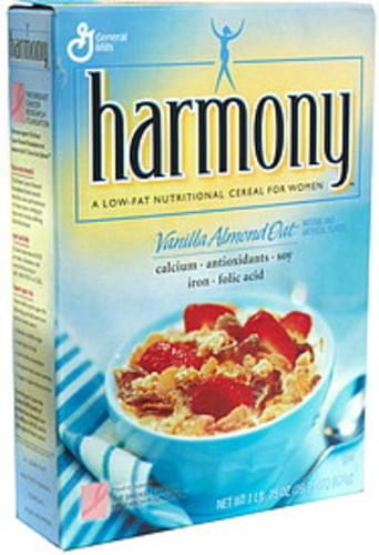 Harmony Vanilla Almond Oat Low-Fat Nutritional Cereal for Women - 16.75 oz
