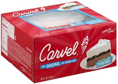 carvel oat milk ice cream cake