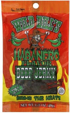 Wild Bills Habanero Beef Jerky - 1.75 oz