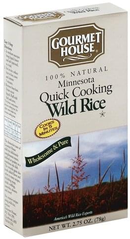 Gourmet House Quick Cooking, Minnesota Wild Rice - 2.75 oz