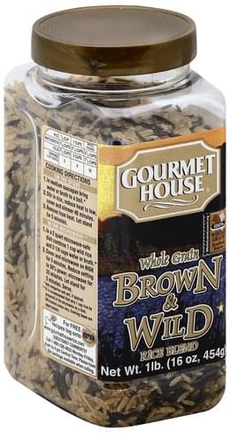 Gourmet House Whole Grain, Brown & Wild Rice Blend - 16 oz