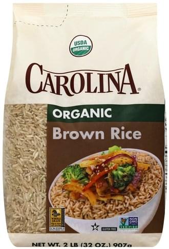Carolina Brown Rice, Organic Rice - 2 lb