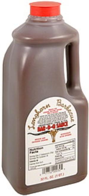 Longhorn Barbecue Bar-B--Q Sauce - 32 oz, Nutrition Information | Innit