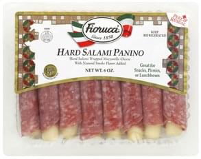 Fiorucci Hard Salami Panino - 6 oz, Nutrition Information ...