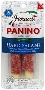 Fiorucci Hard Salami Panino - 6 oz, Nutrition Information | Innit