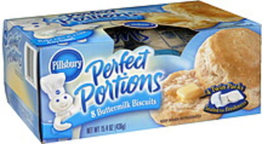 Pillsbury Buttermilk Biscuits 15.4 oz, Nutrition Information Innit