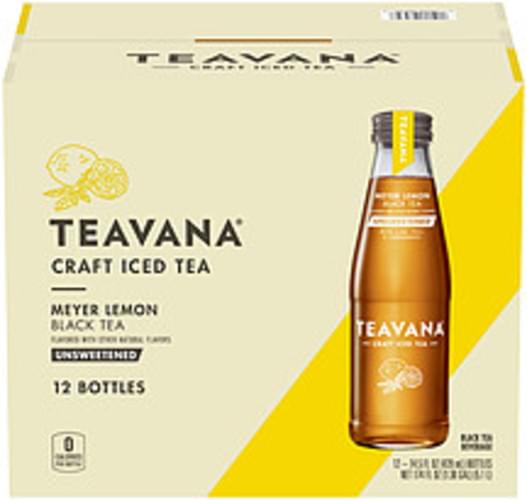 Teavana Unsweetened Meyer Lemon Black Tea, 12 Ct Tea 174 oz
