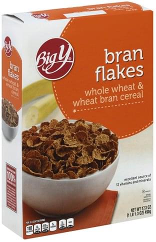 Big Y Bran Flakes - 17.3 oz