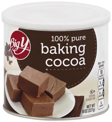 Big Y 100% Pure Baking Cocoa - 8 oz