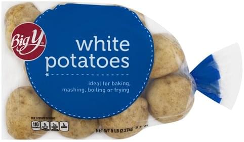 Big Y White Potatoes - 5 lb