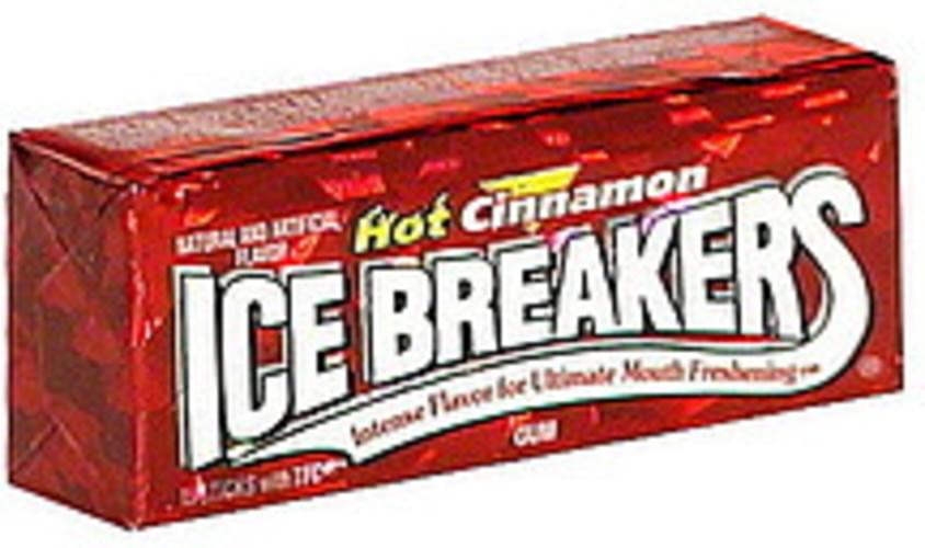 Ice Breakers Hot Cinnamon Gum 15 ea, Nutrition Information Innit