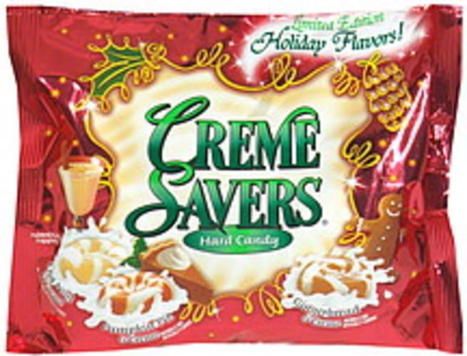 Creme Savers Holiday Flavors, Assorted Hard Candy 7.8 oz, Nutrition