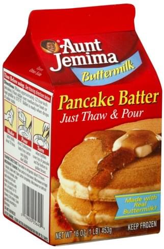 aunt jemima pancake mix recipe without egg