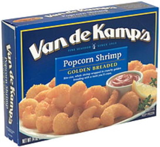 Van de Kamps Golden Battered Popcorn Shrimp 14 oz, Nutrition