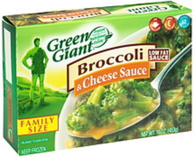 Green Giant Family Size Broccoli & Cheese 16 oz, Nutrition