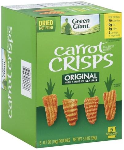 Green Giant Original Carrot Crisps - 5 ea