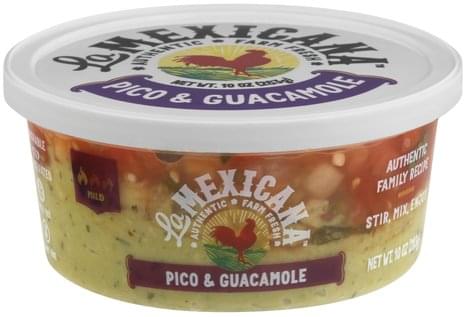 La Mexicana Mild Pico & Guacamole - 10 oz
