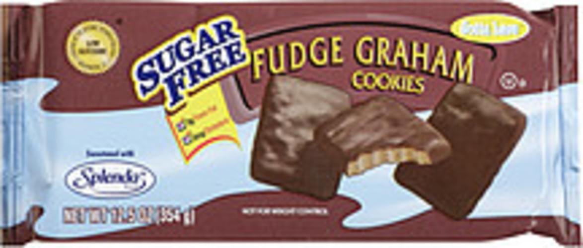 Gotta Have Fudge Graham Sugar Free Cookies 12.5 oz, Nutrition
