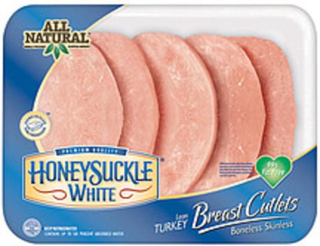Honeysuckle White 99 Fat Free Lean Turkey Breast Cutlets 4