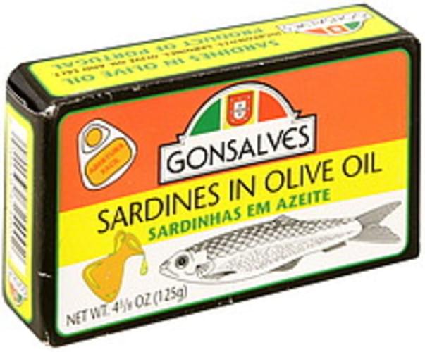 Gonsalves in Olive Oil Sardines - 4 oz