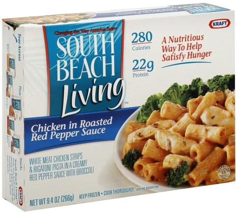 South Beach Living Chicken in Roasted Red Pepper Sauce - 9.4 oz