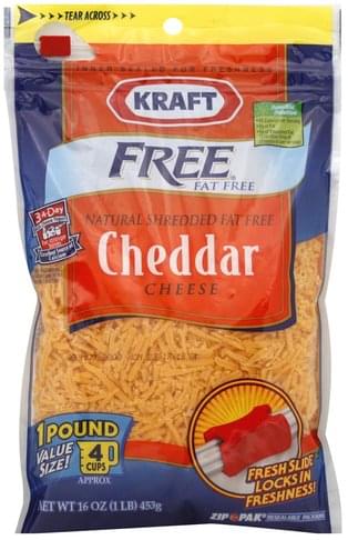 Kraft Cheddar Shredded Cheese - 16 oz