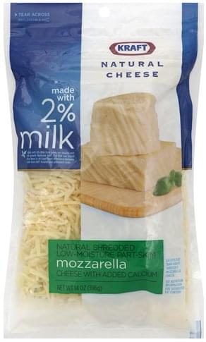 Kraft Mozzarella Shredded Cheese - 14 oz