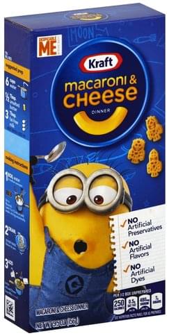Kraft Despicable Me Macaroni & Cheese Dinner - 5.5 oz