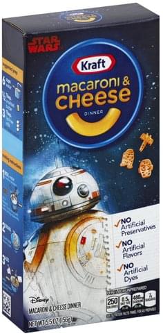 Kraft Disney Star Wars Macaroni & Cheese Dinner - 5.5 oz