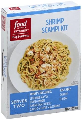 Food Network Shrimp Scampi Meal Kit - 1 ea, Nutrition Information | Innit