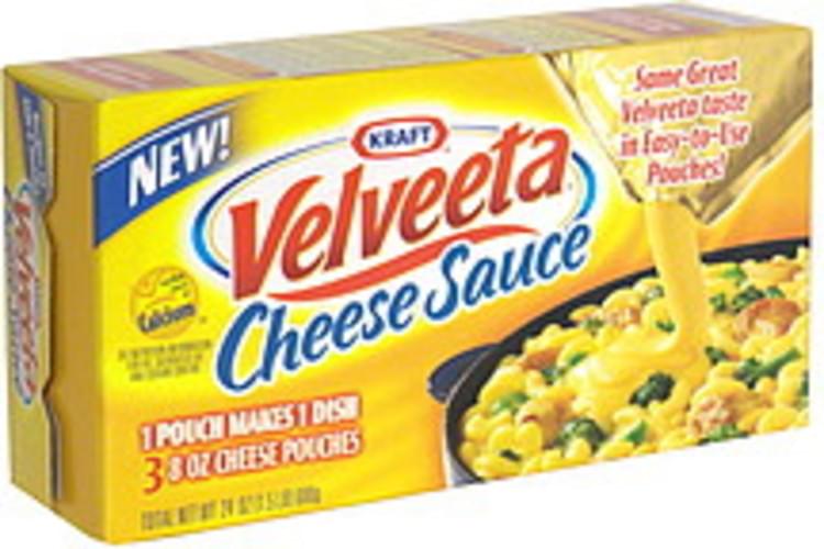Velveeta Cheese Sauce 3 ea, Nutrition Information Innit