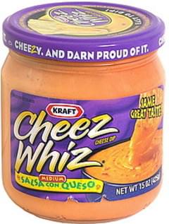 Cheez Whiz Salsa Con Queso, Medium Cheese Dip - 15 oz, Nutrition ...