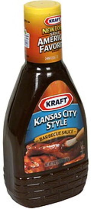 Kraft Kansas City Style Barbecue Sauce - 18 oz, Nutrition Information ...
