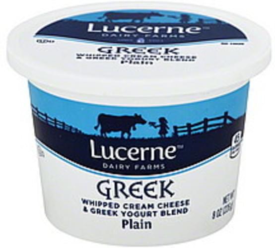 Lucerne Greek, Plain Yogurt Blend 8 oz, Nutrition Information Innit