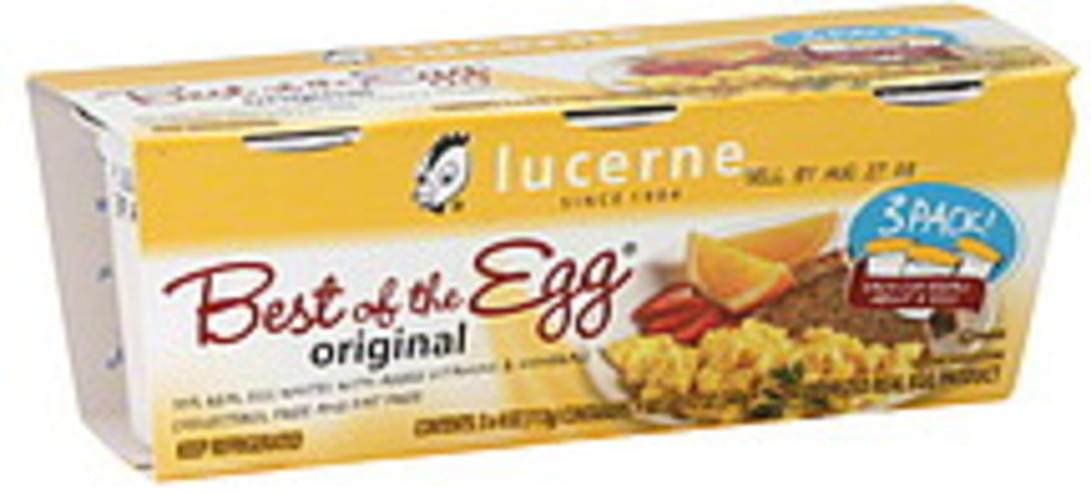Lucerne Original Pasteurized Real Egg Product 3 ea, Nutrition