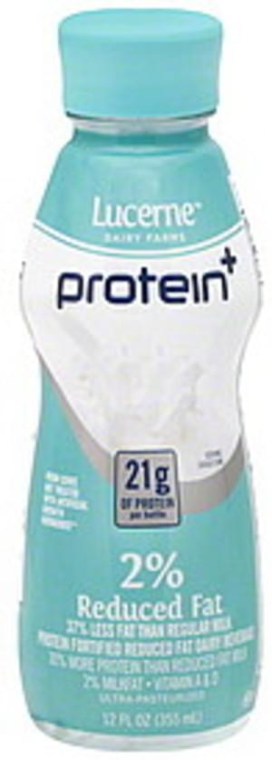 Lucerne Protein +, 2% Reduced Fat Dairy Beverage - 12 oz