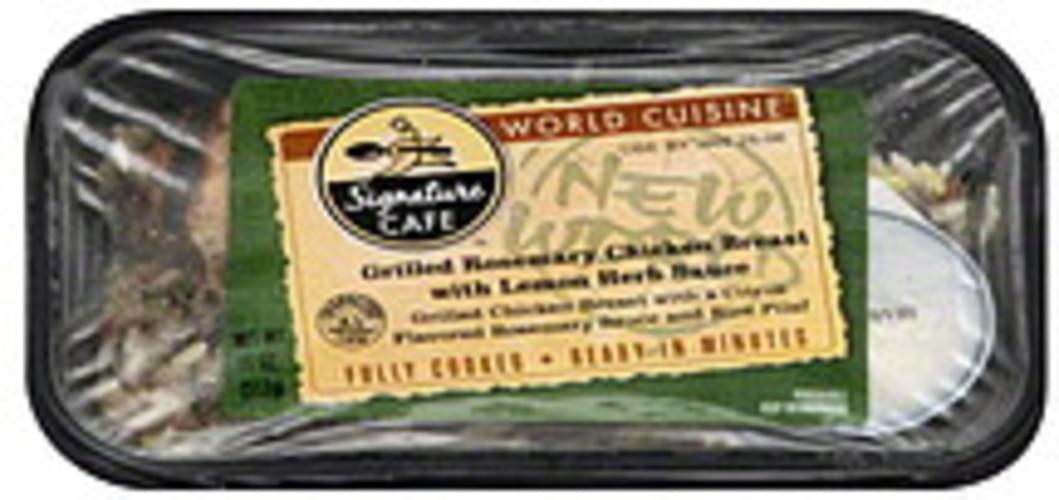 Signature Cafe with Lemon Herb Sauce Grilled Rosemary Chicken Breast - 11 oz