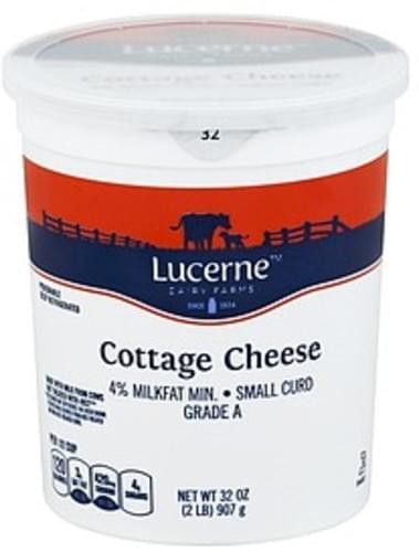 Lucerne Small Curd 4 Milkfat Cottage Cheese 32 Oz Nutrition