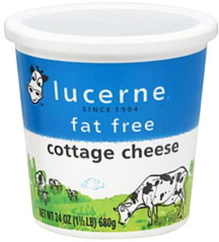 Lucerne Fat Free Cottage Cheese 24 Oz Nutrition Information Innit