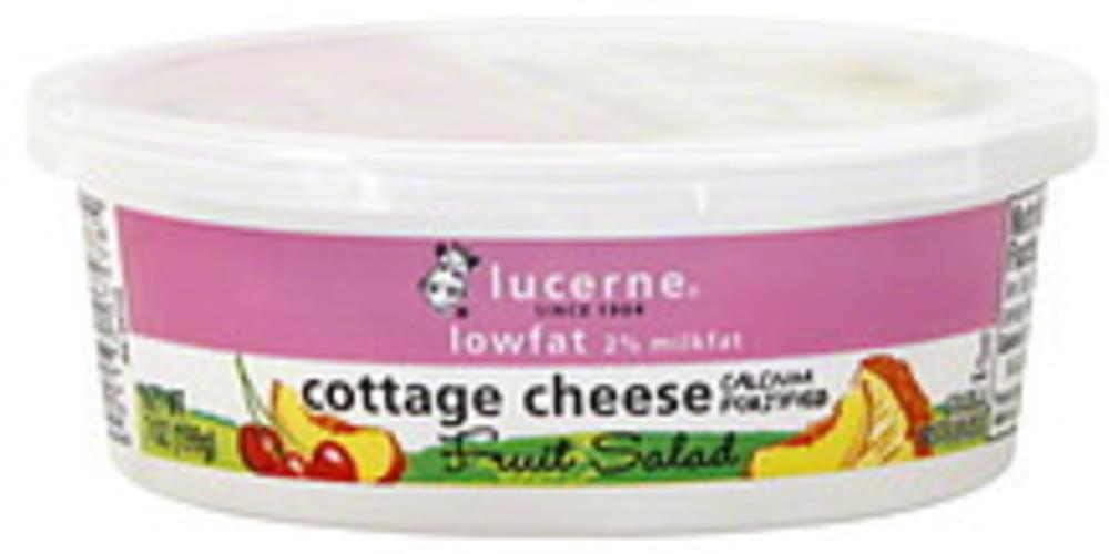 Lucerne Fruit Salad Cottage Cheese - 7 oz