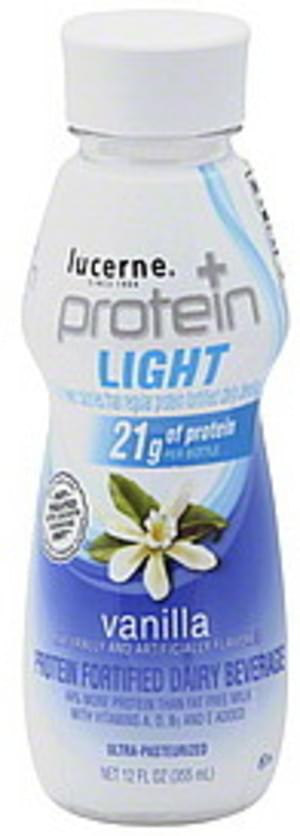 Lucerne Vanilla Fortified Dairy Beverage - 12 oz