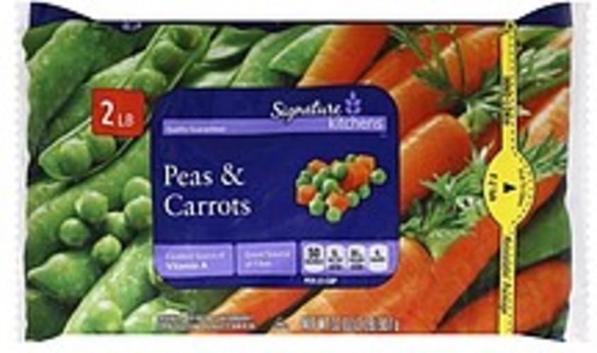 Signature Peas & Carrots 32 oz, Nutrition Information Innit