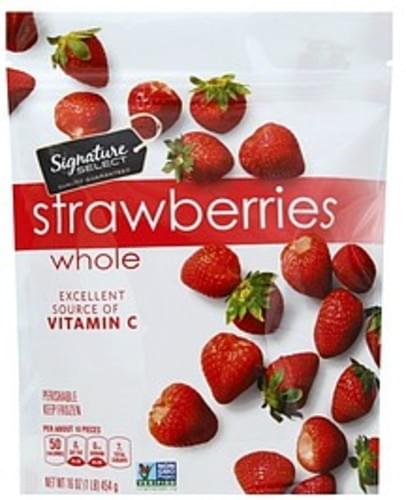 Signature Select Whole Strawberries - 16 oz