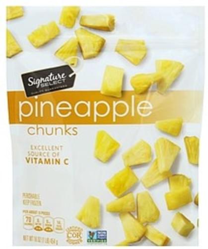 Signature Select Chunks Pineapple - 16 oz