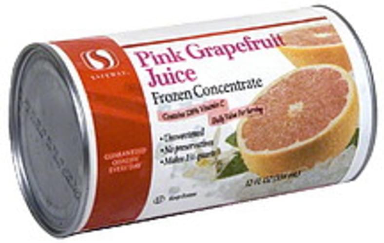 Safeway Pink Grapefruit Juice 12 oz, Nutrition Information Innit
