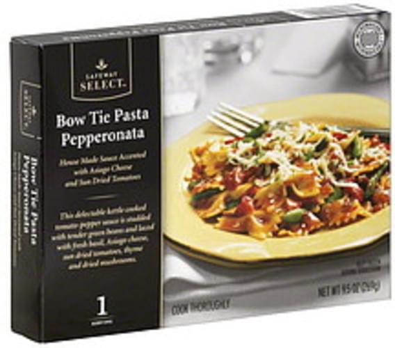 Safeway Select Bow Tie Pasta Pepperonata 9.5 oz, Nutrition